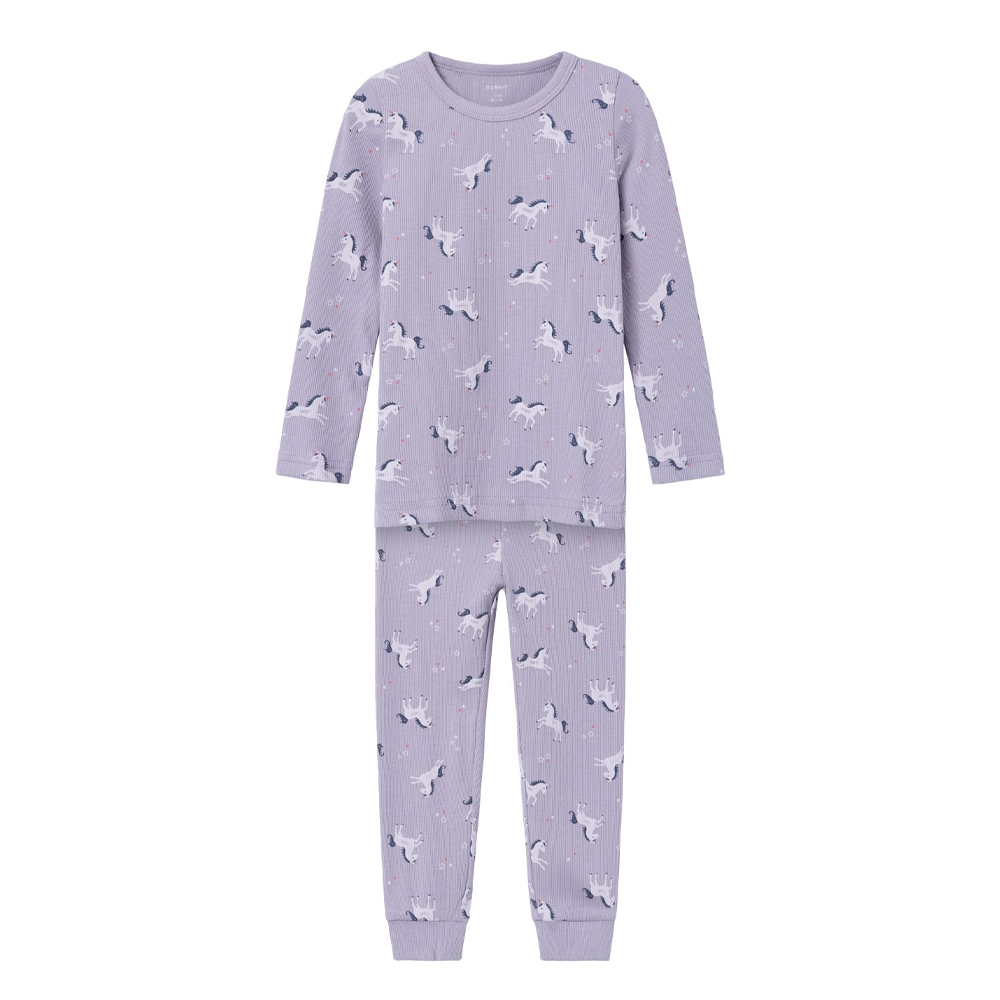 Name It Pyjamassæt, Lavender Aura, Str. 110/116