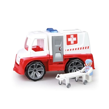 Ambulance m/båre & læge 25x14cm +2år